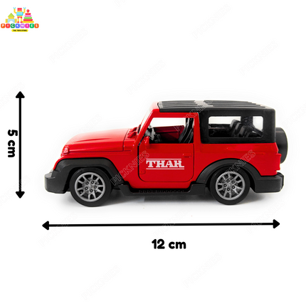 Mahindra Thar/Jeep Wrangler with light and Sound - 1:36 Scale Model