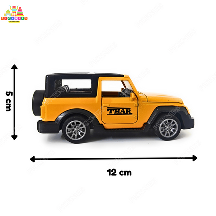 Mahindra Thar/Jeep Wrangler with light and Sound - 1:36 Scale Model