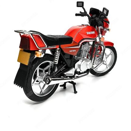 Suzuki 125 Bike Die Cast Model 1:12 Scale Metal Motocross Bike with Free Rolling Wheels & Detailed Suspension Toy (Copy)