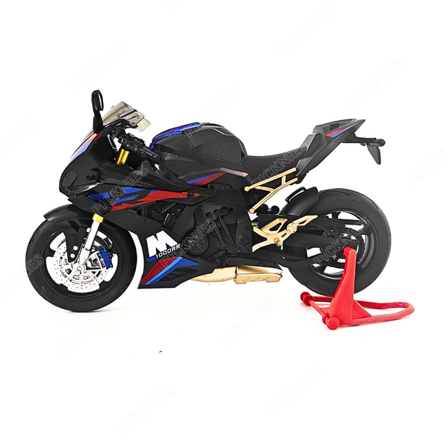 BMW S1000 RR (Black) - 1: 20 Diecast Metal Bike