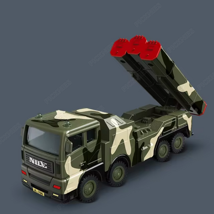 Military Truck Simulation Model ( Set of 4 Trucks)