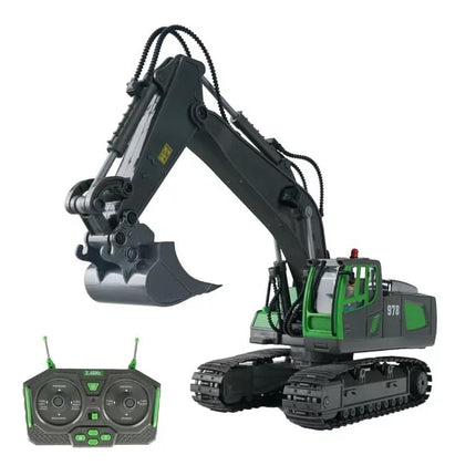 RC Excavator with Smoke - 2.4GHz - 12CH