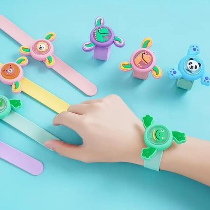 Kids cartoon bracelet wrist band with LED light
