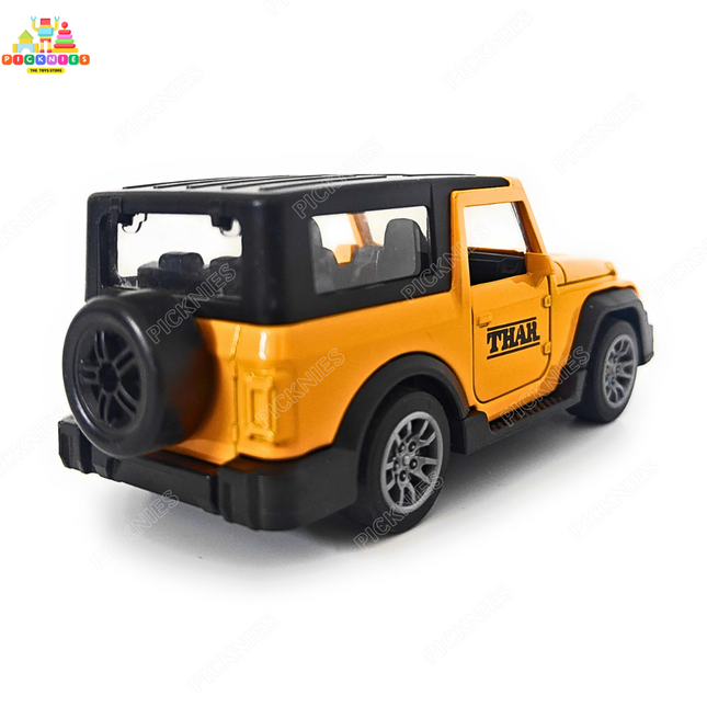 Mahindra Thar/Jeep Wrangler with light and Sound - 1:36 Scale Model