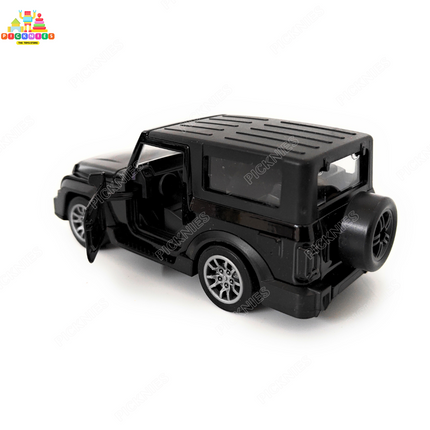 Mahindra Thar/Jeep Wrangler with light and Sound - 1:36 Scale Model
