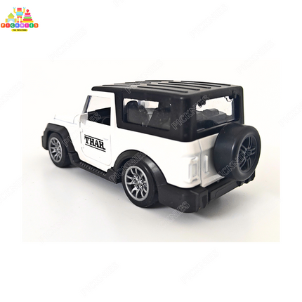 Mahindra Thar/Jeep Wrangler with light and Sound - 1:36 Scale Model