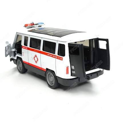 Russian UAZ-3962 Van - 1:36 Scale Model