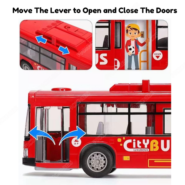 Fun City Bus with Light and Sound