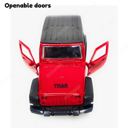 Mahindra Thar/Jeep Wrangler - 1:36 Scale Model