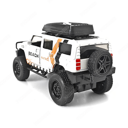 Beach Patrol Hummer H2 - 1:36 Scale Model