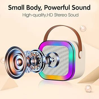 Bluetooth mic with speaker