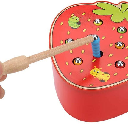 Strawberry Worm Wooden