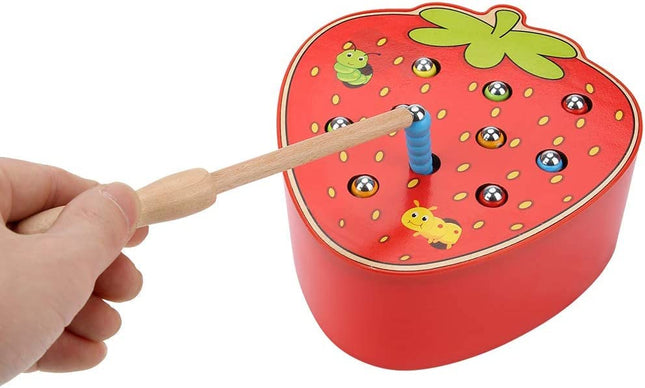 Strawberry Worm Wooden