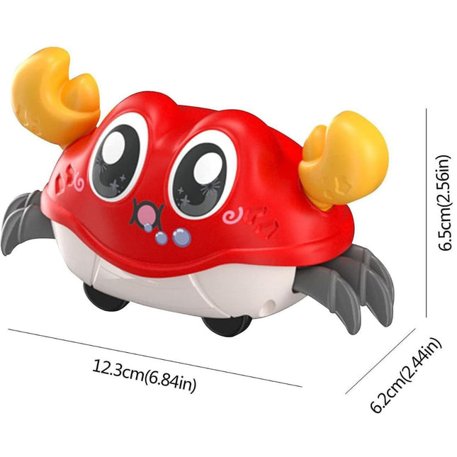 Crab push toy