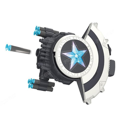 Captain America Shield | Soft Bullet Darts Blaster Toy Gun
