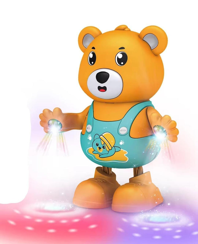 Dancing Animal Toy with Light & Sound – 4 Cute Models: Cow, Monkey, Bear & Duck | Musical Dancing Toy for Kids