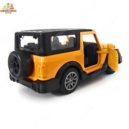 Mahindra Thar/Jeep Wrangler with light and Sound - 1:36 Scale Model