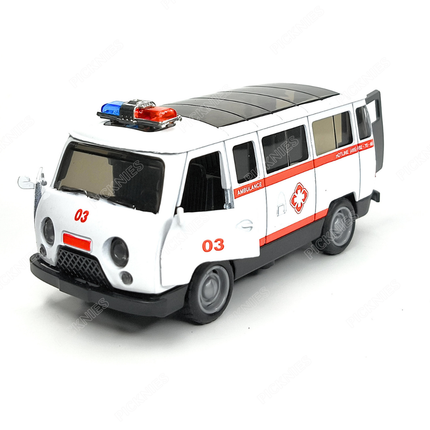 Russian UAZ-3962 Van - 1:36 Scale Model
