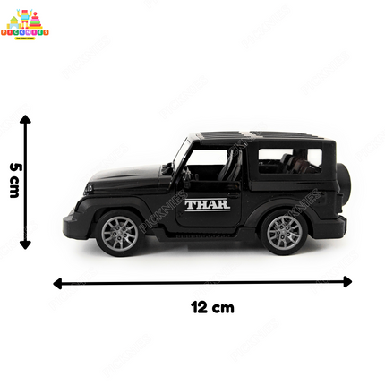 Mahindra Thar/Jeep Wrangler with light and Sound - 1:36 Scale Model