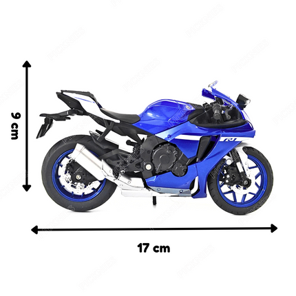 Yamaha YZF-R1 - 1: 24 Diecast Metal Bike