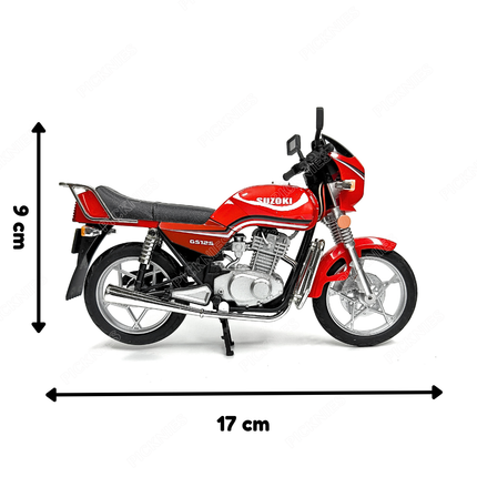 Suzuki 125 Bike Die Cast Model 1:12 Scale Metal Motocross Bike with Free Rolling Wheels & Detailed Suspension Toy (Copy)