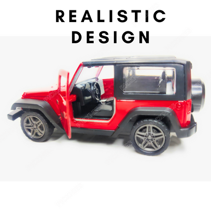 Mahindra Thar/Jeep Wrangler - 1:36 Scale Model
