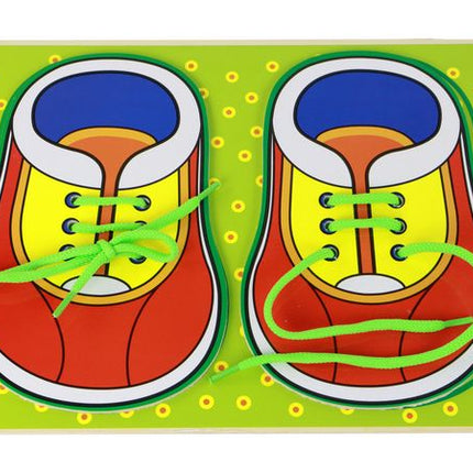 👟 Shoe Lace Practice Board Toy 👟