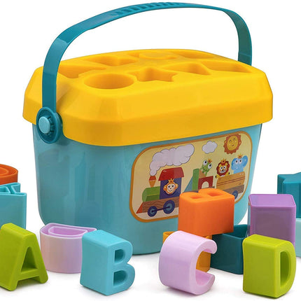 Shape and Color Learning with ABC & Shapes Blocks
