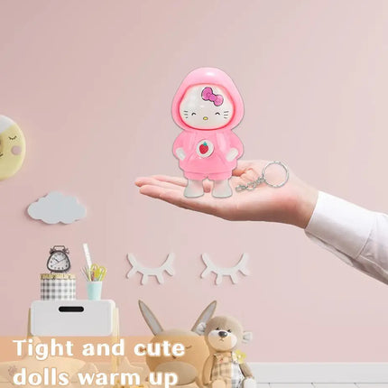 Face changing keychain toy