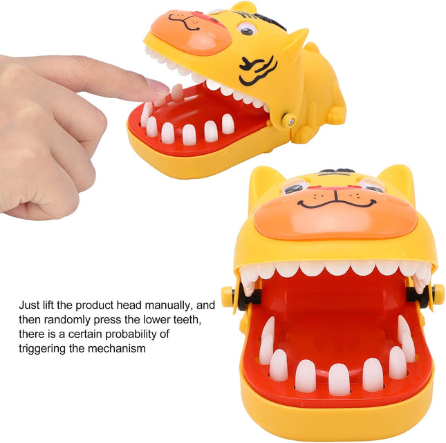 Cute Tiger Finger Biting Game Toy