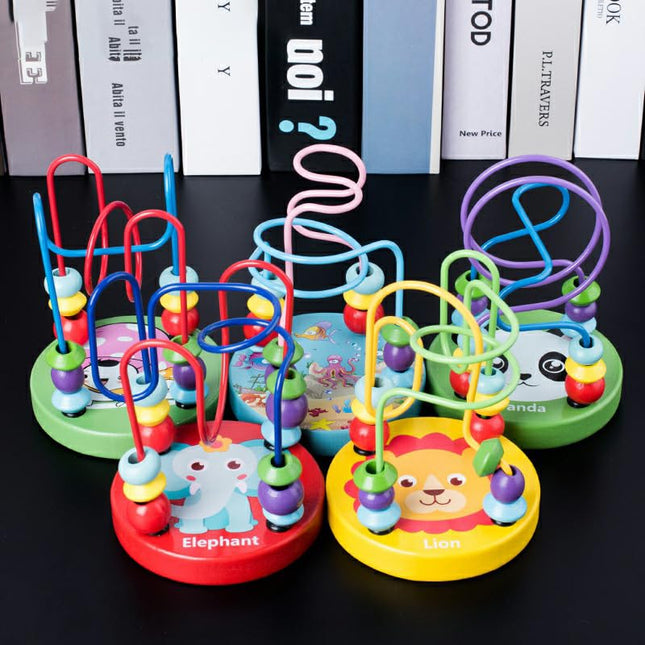 Wooden Bead Maze