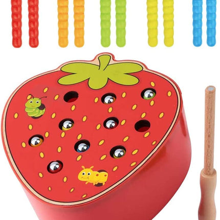 Strawberry Worm Wooden