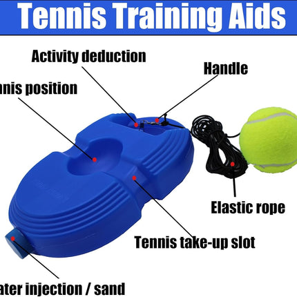 Tennis Trainer / Cricket Trainer Set, Rebound Ball with String