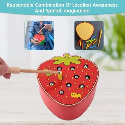 Strawberry Worm Wooden
