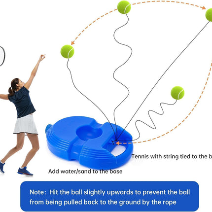 Tennis Trainer / Cricket Trainer Set, Rebound Ball with String