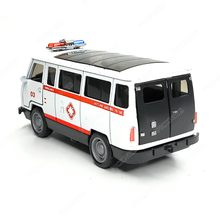 Russian UAZ-3962 Van - 1:36 Scale Model