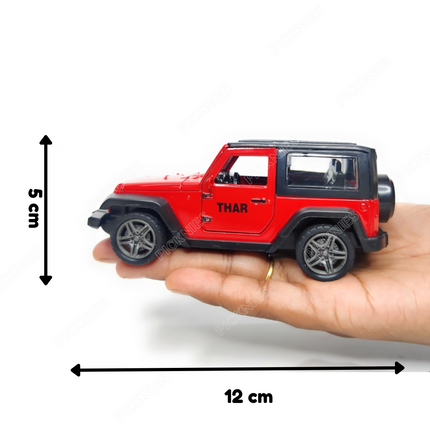 Mahindra Thar/Jeep Wrangler - 1:36 Scale Model