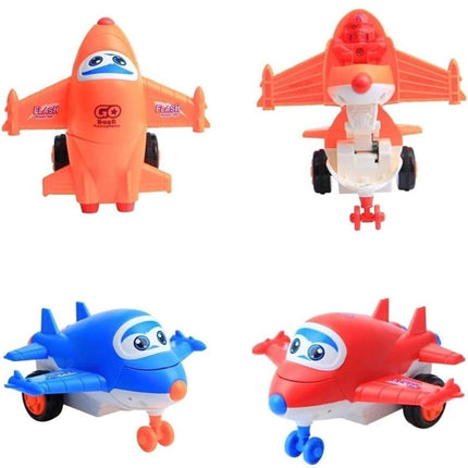 Helicopter Transformer Friction Toy