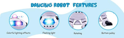 Dancing Robot with light music & sound