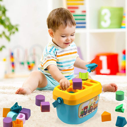 Shape and Color Learning with ABC & Shapes Blocks
