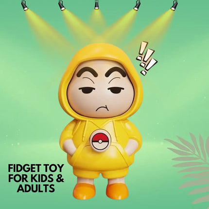 Face changing keychain toy