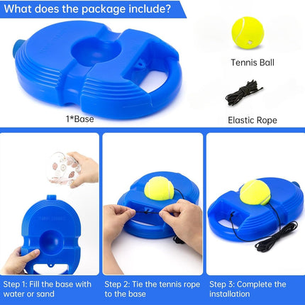 Tennis Trainer / Cricket Trainer Set, Rebound Ball with String