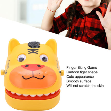 Cute Tiger Finger Biting Game Toy