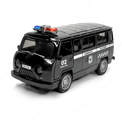 Russian UAZ-3962 Van - 1:36 Scale Model