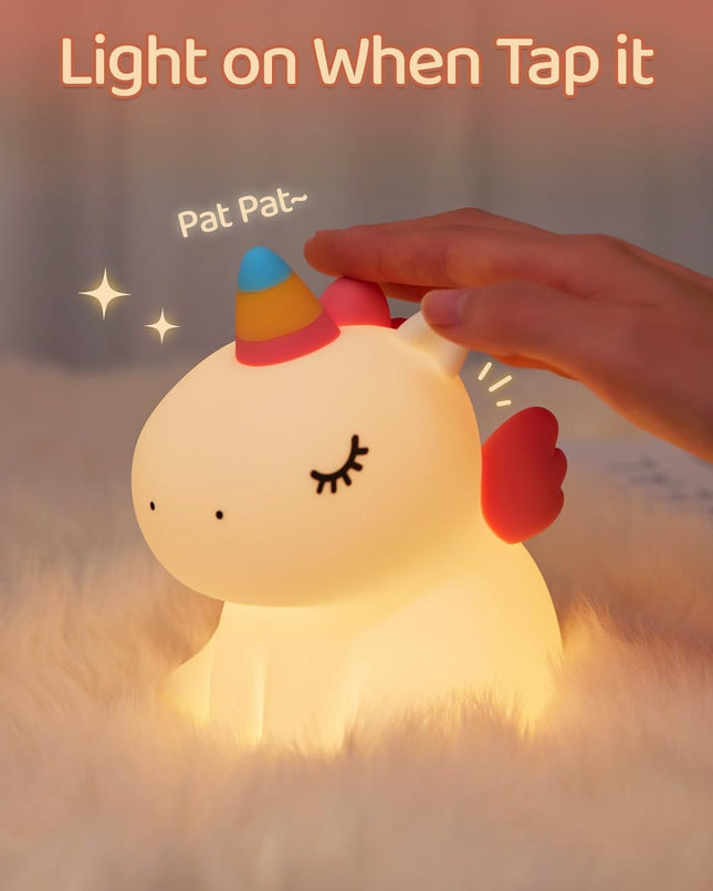 Cute Unicorn silicon light