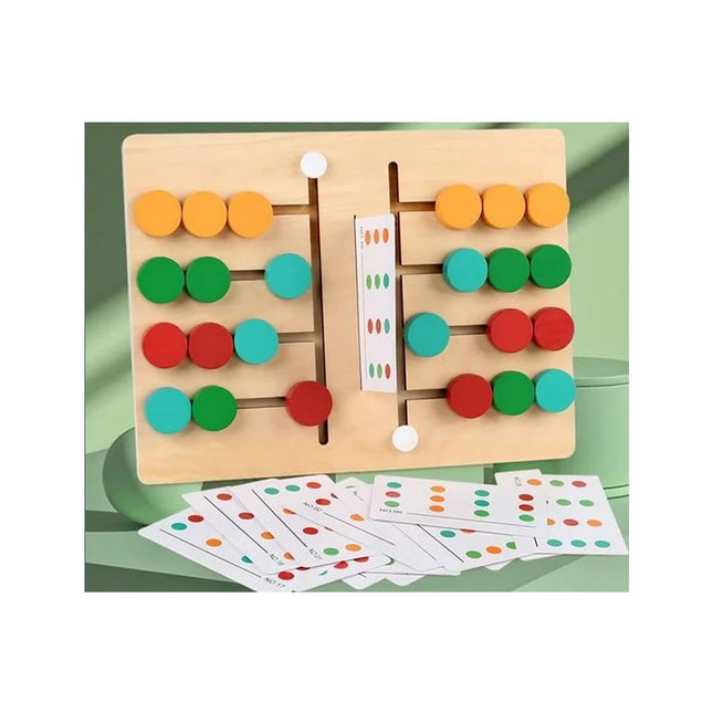 Wooden Colour sorting puzzle - 2Player
