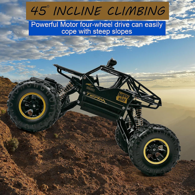 RC Rock Crawler Four Wheel Drive 1:16 Metal - 4X4