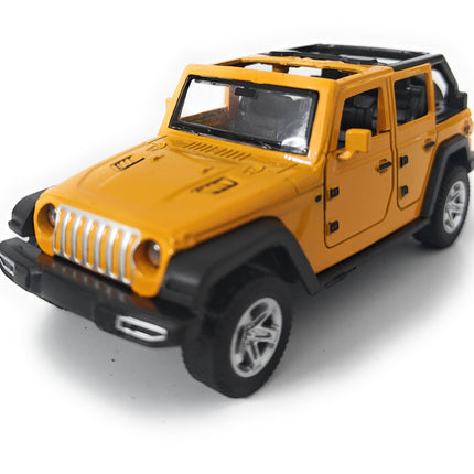 Jeep Wrangler Rubicon Open Top - 1:36 Scale Model