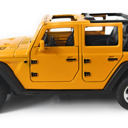 Jeep Wrangler Rubicon Open Top - 1:36 Scale Model