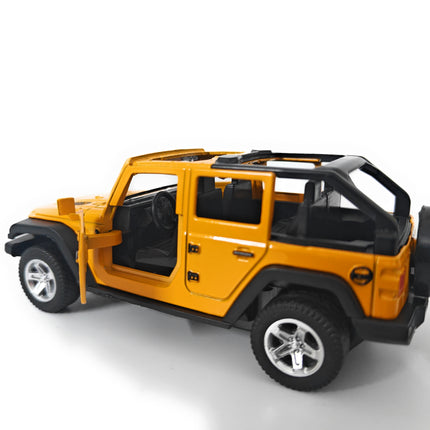 Jeep Wrangler Rubicon Open Top - 1:36 Scale Model
